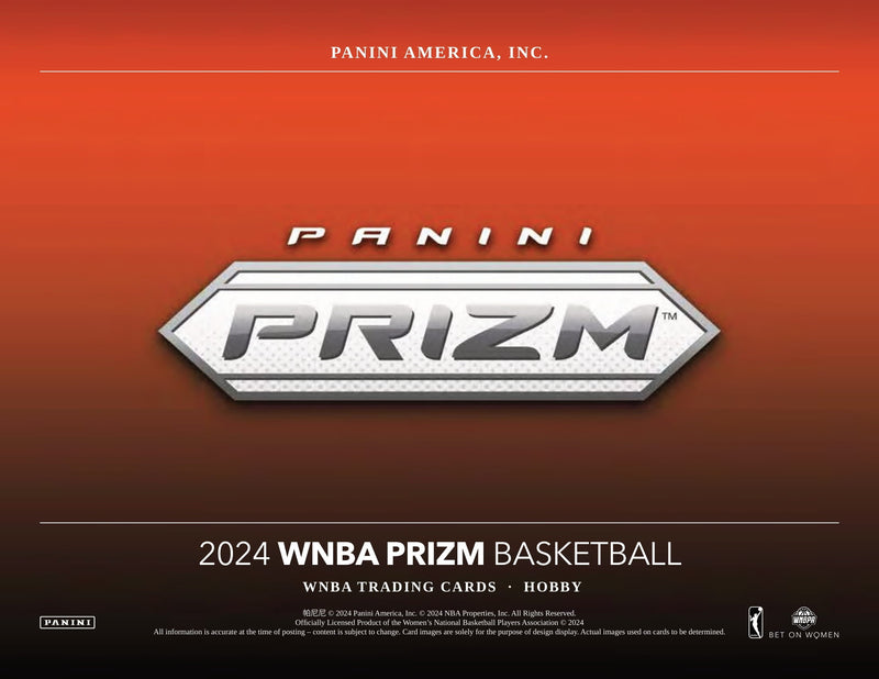 Panini Prizm 2024 WNBA Basketball Hobby Box