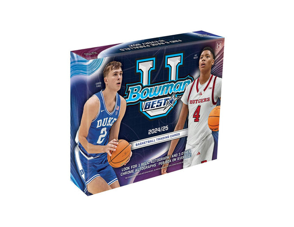 Bowman Best University Basketball Hobby Box 2024-25